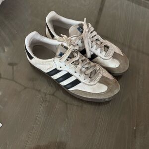 Adidas OG samba Sneakers in White and Black Size 8.5 women’s men’s 7